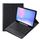 Custodia in pelle per tablet Samsung Galaxy Tab S10 FE+ A820B con tastiera Bluetooth staccabile e slot per penna (nera) Custodia in pelle per tablet Samsung Galaxy Tab S10 FE+ A820B con tastiera Bluetooth staccabile e slot per penna (nera)