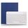 X-11B Custodia per tastiera Bluetooth staccabile con texture liscia per iPad Pro da 11 pollici 2020/2018, con slot per penna (blu) X-11B Custodia per tastiera Bluetooth staccabile con texture liscia per iPad Pro da 11 pollici 2020/2018, con slot per penna (blu)