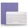 X-11B Custodia per tastiera Bluetooth staccabile con texture liscia per iPad Pro da 11 pollici 2020/2018, con slot per penna (viola chiaro) X-11B Custodia per tastiera Bluetooth staccabile con texture liscia per iPad Pro da 11 pollici 2020/2018, con slot per penna (viola chiaro)