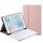 RK508 per iPad Air 2 e Air 1 / Pro da 9,7 pollici e 2017 iPad e 2018 iPad Texture di seta staccabile in plastica tastiera Bluetooth Cover in pelle con supporto e funzione slot per penna (oro rosa) RK508 per iPad Air 2 e Air 1 / Pro da 9,7 pollici e 2017 iPad e 2018 iPad Texture di seta staccabile in plastica tastiera Bluetooth Cover in pelle con supporto e funzione slot per penna (oro rosa)