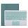 TG11BC Custodia protettiva in pelle microfibra con tastiera verde Bluetooth rimovibile per iPad Pro da 11 pollici (2020), con touchpad, slot per penna e supporto (verde scuro) TG11BC Custodia protettiva in pelle microfibra con tastiera verde Bluetooth rimovibile per iPad Pro da 11 pollici (2020), con touchpad, slot per penna e supporto (verde scuro)
