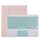 Custodia protettiva in pelle microfibra con tastiera verde Bluetooth staccabile TG11BC per iPad Pro da 11 pollici (2020), con touchpad, slot per penna e supporto (rosa) Custodia protettiva in pelle microfibra con tastiera verde Bluetooth staccabile TG11BC per iPad Pro da 11 pollici (2020), con touchpad, slot per penna e supporto (rosa)