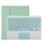 TG11BC Custodia protettiva in pelle microfibra con tastiera verde Bluetooth staccabile per iPad Pro da 11 pollici (2020), con touchpad, slot per penna e supporto (verde) TG11BC Custodia protettiva in pelle microfibra con tastiera verde Bluetooth staccabile per iPad Pro da 11 pollici (2020), con touchpad, slot per penna e supporto (verde)
