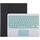 TG-102BC Tastiera Bluetooth verde staccabile + custodia protettiva in pelle in microfibra per iPad 10,2 pollici / iPad Air (2019), con touch pad, slot per penna e supporto (nero) TG-102BC Tastiera Bluetooth verde staccabile + custodia protettiva in pelle in microfibra per iPad 10,2 pollici / iPad Air (2019), con touch pad, slot per penna e supporto (nero)