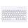Tastiera wireless Bluetooth portatile, compatibile con tablet da 9 pollici con funzioni Bluetooth (bianca)