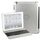 P2095 per iPad 4/3/2 versione laptop Cover protettiva per tastiera Bluetooth in lega di alluminio (argento) P2095 per iPad 4/3/2 versione laptop Cover protettiva per tastiera Bluetooth in lega di alluminio (argento)