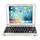 F19B per iPad 9.7 (2017/2018) e iPad Air e Air 2 e iPad Pro 9.7 e nuovo iPad 9.7 pollici (2017) Custodia a ribalta orizzontale in ABS ultrasottile + tastiera Bluetooth (argento) F19B per iPad 9.7 (2017/2018) e iPad Air e Air 2 e iPad Pro 9.7 e nuovo iPad 9.7 pollici (2017) Custodia a ribalta orizzontale in ABS ultrasottile + tastiera Bluetooth (argento)