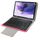 Custodia per tablet in pelle universale con tastiera e supporto Bluetooth separabile per tablet PC da 10.1 pollici (magenta) Custodia per tablet in pelle universale con tastiera e supporto Bluetooth separabile per tablet PC da 10.1 pollici (magenta)