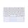Tavoletta universale da 250C da 10 pollici tastiera rotonda con tastiera Bluetooth wireless con pannello tattile (bianco) Tavoletta universale da 250C da 10 pollici tastiera rotonda con tastiera Bluetooth wireless con pannello tattile (bianco)