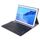 Custodia con tastiera Bluetooth divisa ultrasottile in ABS per Huawei M5 / C5 da 10,1 pollici, con funzione di staffa (nera) Custodia con tastiera Bluetooth divisa ultrasottile in ABS per Huawei M5 / C5 da 10,1 pollici, con funzione di staffa (nera)