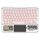 Tastiera Bluetooth wireless retroilluminata KB-333 per telefono cellulare, tablet, tastiera compatibile con laptop (rosa) Tastiera Bluetooth wireless retroilluminata KB-333 per telefono cellulare, tablet, tastiera compatibile con laptop (rosa)