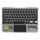 Tastiera Bluetooth wireless retroilluminata KB-333 per telefono cellulare, tablet, tastiera compatibile con laptop (nero) Tastiera Bluetooth wireless retroilluminata KB-333 per telefono cellulare, tablet, tastiera compatibile con laptop (nero)
