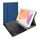 Tastiera Bluetooth di plastica magnetica staccabile RK109C con touchpad + copertura protettiva del tpu del modello di seta per iPad Air 2020, con slot e staffa della penna (blu) Tastiera Bluetooth di plastica magnetica staccabile RK109C con touchpad + copertura protettiva del tpu del modello di seta per iPad Air 2020, con slot e staffa della penna (blu)