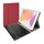 Tastiera Bluetooth di plastica magnetica staccabile RK109C con touchpad + copertura protettiva del tpu del modello di seta per iPad Air 2020, con slot e staffa della penna (rosso) Tastiera Bluetooth di plastica magnetica staccabile RK109C con touchpad + copertura protettiva del tpu del modello di seta per iPad Air 2020, con slot e staffa della penna (rosso)