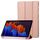 Per Samsung Galaxy Tab S8 + / S7 + custodia in pelle in silicone porta in pelle in silicone (oro rosa) Per Samsung Galaxy Tab S8 + / S7 + custodia in pelle in silicone porta in pelle in silicone (oro rosa)