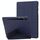 Per Samsung Galaxy Tab S8+ / S7+ Custodia in pelle silicone deformazione (blu scuro) Per Samsung Galaxy Tab S8+ / S7+ Custodia in pelle silicone deformazione (blu scuro)