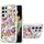 Per Samsung Galaxy S21 Ultra 5G Ring IMD Flowers TPU Telefono (Purple Peony) Per Samsung Galaxy S21 Ultra 5G Ring IMD Flowers TPU Telefono (Purple Peony)