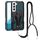 Per Samsung Galaxy S22 5G Lanyard Mecha Armor Kickstand PC + Telefono TPU (verde) Per Samsung Galaxy S22 5G Lanyard Mecha Armor Kickstand PC + Telefono TPU (verde)