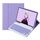 A11B Lambskin Texture Ultra-thin Bluetooth Keyboard Leather Case with Pen Holder For iPad Air 5 2022 / Air 4 2020 10.9 & Pro 11 inch 2021 / 2020 / 2018 (Lilac Purple) A11B Lambskin Texture Ultra-thin Bluetooth Keyboard Leather Case with Pen Holder For iPad Air 5 2022 / Air 4 2020 10.9 & Pro 11 inch 2021 / 2020 / 2018 (Lilac Purple)