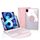 Z11B-A Porta Penna Touchpad Tastiera Bluetooth Custodia Tablet in Pelle per iPad Pro 11 2021/2020/2018 (Rosa) Z11B-A Porta Penna Touchpad Tastiera Bluetooth Custodia Tablet in Pelle per iPad Pro 11 2021/2020/2018 (Rosa)