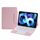 X3125-6 Custodia con tastiera Bluetooth magnetica sottile integrata per iPad Air 2022 / Air 2020 10.9 / Pro 11 2018/2020/2021/2022 (rosa) X3125-6 Custodia con tastiera Bluetooth magnetica sottile integrata per iPad Air 2022 / Air 2020 10.9 / Pro 11 2018/2020/2021/2022 (rosa)