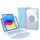 Z10B-A Per iPad 10th Gen 10.9 2022 Pen Slot Touchpad Tastiera Bluetooth Custodia in pelle per tablet (azzurro cielo) Z10B-A Per iPad 10th Gen 10.9 2022 Pen Slot Touchpad Tastiera Bluetooth Custodia in pelle per tablet (azzurro cielo)