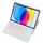 Custodia in pelle per tastiera Bluetooth trasparente in acrilico con rotazione a 360 gradi per iPad 2022 con controllo touch / retroilluminazione (rosa) Custodia in pelle per tastiera Bluetooth trasparente in acrilico con rotazione a 360 gradi per iPad 2022 con controllo touch / retroilluminazione (rosa)