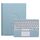 Per iPad 10.2 2021 / Air 2019 Pulsante quadrato Custodia in pelle con tastiera Bluetooth girevole a 360 gradi con touchpad (blu nebbia) Per iPad 10.2 2021 / Air 2019 Pulsante quadrato Custodia in pelle con tastiera Bluetooth girevole a 360 gradi con touchpad (blu nebbia)