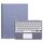 Custodia in pelle per tastiera Bluetooth girevole a 360 gradi per iPad Air 2022 / iPad Pro 11 2021 con touchpad (viola lavanda) Custodia in pelle per tastiera Bluetooth girevole a 360 gradi per iPad Air 2022 / iPad Pro 11 2021 con touchpad (viola lavanda)