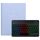 Per iPad Air 2022 / iPad Pro 11 2021 Retroilluminazione a tre colori Custodia in pelle per tastiera Bluetooth girevole a 360 gradi nera (viola chiaro) Per iPad Air 2022 / iPad Pro 11 2021 Retroilluminazione a tre colori Custodia in pelle per tastiera Bluetooth girevole a 360 gradi nera (viola chiaro)