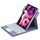 Custodia in pelle per tastiera Bluetooth girevole a 360 gradi per iPad Air 2022 / iPad Pro 11 2021 con touchpad (viola lavanda) Custodia in pelle per tastiera Bluetooth girevole a 360 gradi per iPad Air 2022 / iPad Pro 11 2021 con touchpad (viola lavanda)