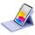 Custodia in pelle per tastiera Bluetooth girevole a 360 gradi per iPad 10th Gen 10.9 2022 (viola chiaro)