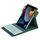 Custodia in pelle per tastiera Bluetooth girevole a 360 gradi per iPad 10.2 2021 / Air 2019 (verde scuro) Custodia in pelle per tastiera Bluetooth girevole a 360 gradi per iPad 10.2 2021 / Air 2019 (verde scuro)