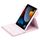 Custodia in pelle per tastiera Bluetooth girevole a 360 gradi per iPad 10.2 2021 / Air 2019 (rosa) Custodia in pelle per tastiera Bluetooth girevole a 360 gradi per iPad 10.2 2021 / Air 2019 (rosa)