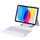 Per iPad 10a generazione 10.9 2022 Supporto galleggiante staccabile con tastiera retroilluminata Custodia in pelle per tablet con touchpad (bianco) Per iPad 10a generazione 10.9 2022 Supporto galleggiante staccabile con tastiera retroilluminata Custodia in pelle per tablet con touchpad (bianco)