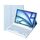 Per iPad Air 11 2024/Air 4 2020/Air 5 2022 A098B Custodia tablet tastiera Bluetooth ultrasottile staccabile in ABS con colori caramelle con supporto e slot per penna (azzurro) Per iPad Air 11 2024/Air 4 2020/Air 5 2022 A098B Custodia tablet tastiera Bluetooth ultrasottile staccabile in ABS con colori caramelle con supporto e slot per penna (azzurro)