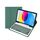 Per iPad 10a generazione 10.9 2022 YA10B Pelle di agnello Texture Tastiera Bluetooth Custodia per tablet in pelle con slot per penna (verde scuro) Per iPad 10a generazione 10.9 2022 YA10B Pelle di agnello Texture Tastiera Bluetooth Custodia per tablet in pelle con slot per penna (verde scuro)