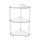 YX140 Tavolo angolare da parete in acrilico poligonale a 3 livelli per soggiorno, cucina, bagno, ripostiglio YX140 Tavolo angolare da parete in acrilico poligonale a 3 livelli per soggiorno, cucina, bagno, ripostiglio