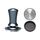 Scala orizzontale costante pressione macinacaffè allungamento polvere pressa martello, stile: argento blu fondo piatto + base rotonda (51 mm) Scala orizzontale costante pressione macinacaffè allungamento polvere pressa martello, stile: argento blu fondo piatto + base rotonda (51 mm)