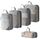 5 in 1 Borsa organizer da viaggio compressa in rete per bagagli, vestiti, scarpe e articoli da toeletta (grigio) 5 in 1 Borsa organizer da viaggio compressa in rete per bagagli, vestiti, scarpe e articoli da toeletta (grigio)
