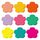 5 set da 9 pezzi/confezione di ritagli di carta floreali colorati per decorazioni di bacheche per aule, sfondo per feste primaverili, progetti artigianali fai da te 8,8 x 8,8 cm 5 set da 9 pezzi/confezione di ritagli di carta floreali colorati per decorazioni di bacheche per aule, sfondo per feste primaverili, progetti artigianali fai da te 8,8 x 8,8 cm