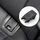 Cover isofix per bambini posteriori auto per Audi A6 2013-2018 (nero)