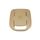 Assemblaggio della copertura del sedile per bambini per BMW E90 / F30 (beige) Assemblaggio della copertura del sedile per bambini per BMW E90 / F30 (beige)