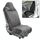 Coprisedile antiscivolo impermeabile universale per auto (grigio)