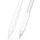 Per Apple Pencil e Huawei M-Pencil Series Custodia protettiva universale in silicone per penna stilo (bianca) Per Apple Pencil e Huawei M-Pencil Series Custodia protettiva universale in silicone per penna stilo (bianca)