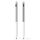 Per Lenovo Gen3 Stylus Pen 2 pezzi/set Jelly Series Stylus Pen Custodia protettiva in silicone (bianco) Per Lenovo Gen3 Stylus Pen 2 pezzi/set Jelly Series Stylus Pen Custodia protettiva in silicone (bianco)