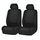 Coprisedile universale per auto Tessuto in poliestere Coprisedili per auto Coprisedili per auto Coprisedili per veicoli Accessori interni 4 pezzi Set nero Coprisedile universale per auto Tessuto in poliestere Coprisedili per auto Coprisedili per auto Coprisedili per veicoli Accessori interni 4 pezzi Set nero
