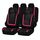 Coprisedile universale per auto Tessuto in poliestere Coprisedili per auto Coprisedili per auto Coprisedili per veicoli Accessori interni 9 pezzi Set rosa Coprisedile universale per auto Tessuto in poliestere Coprisedili per auto Coprisedili per auto Coprisedili per veicoli Accessori interni 9 pezzi Set rosa