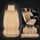 Coprisedile per auto universale in pelle PU beige