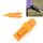 3 PCS Tende Wind Rope Clamp Tende da sole Campeggio esterno Clip di plastica Tende Accessori (arancione)